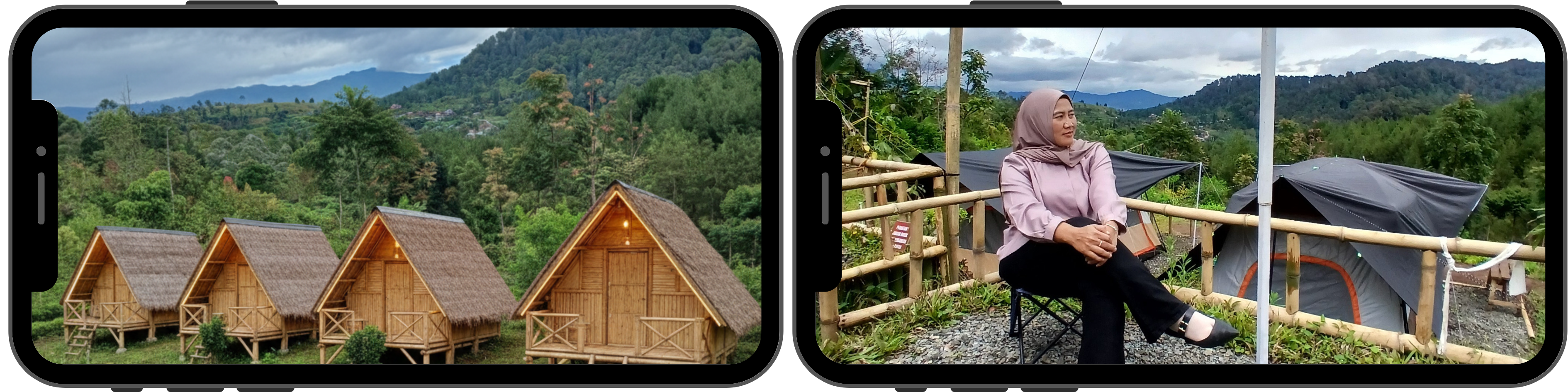 Rekomendasi Penginapan Murah Ciwidey | Staycation Estetik di Ciwidey | Rasakan Sensasi Glamping di Saung Gunung Ciwidey