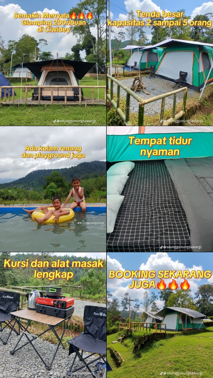 Manfaat Camping bagi Kesehatan dan Rekomendasi Glamping Terbaik di Ciwidey