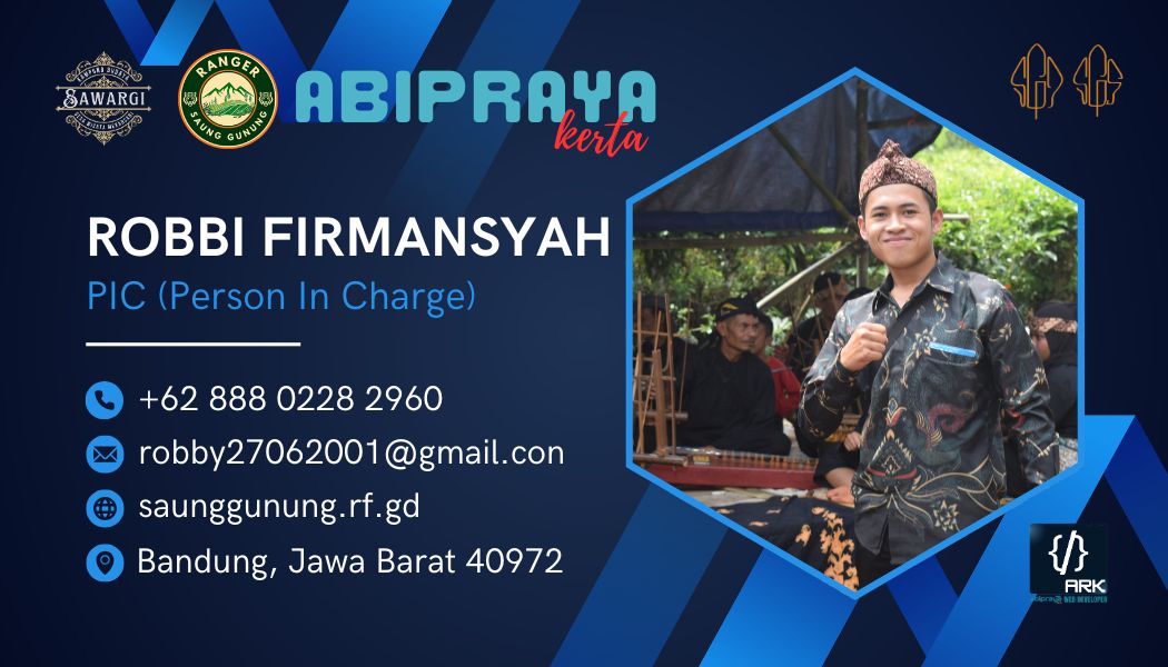 MENGENAL DI BALIK PENGELOLAAN SAUNG GUNUNG PANINEUNGAN BY ABIPRAYAKERTA